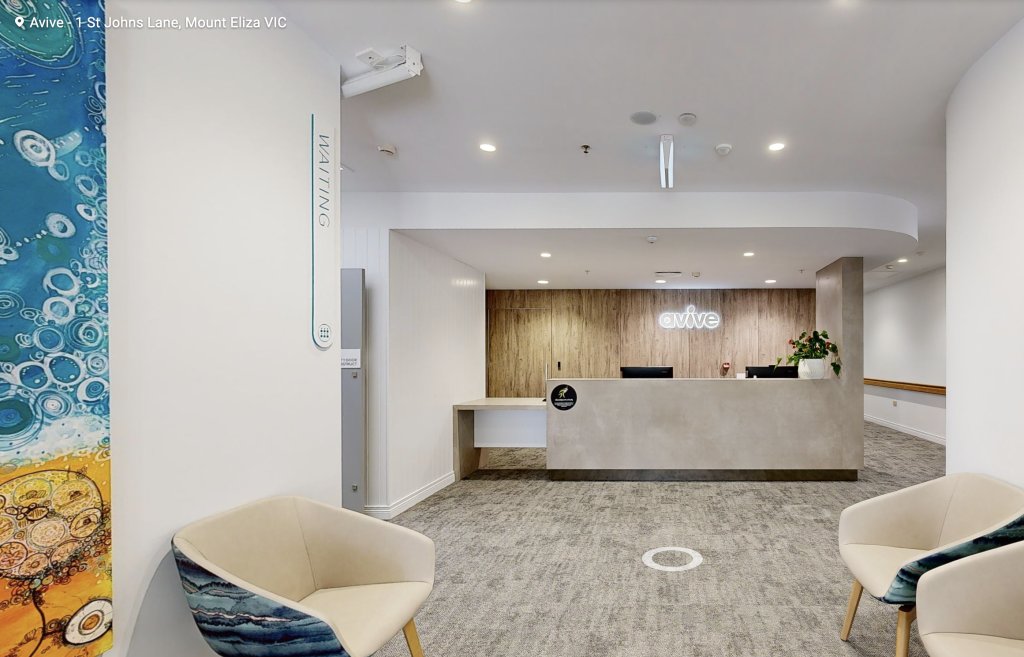 Avive waiting room